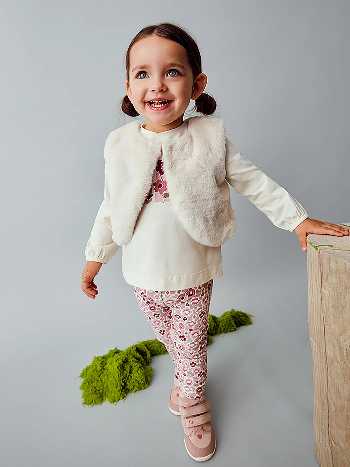MAYORAL | Baby Set 3-teilig Gilet, Langarmshirt und Leggings | 